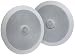 AudioSource IC5S Round Ceiling Speakers, White (Pair)