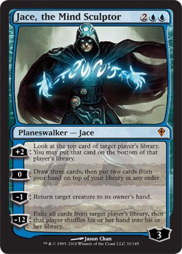 Jace, the Mind Sculptor - Worldwake Planeswalker Mythic Rare