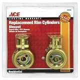 HAMPTON 01-3250-322 DIE CAST RIM CYLINDER SC1 PACK OF 2