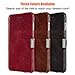 iPhone 6 Plus / 6s Plus Case, Benuo [Classic Fashion Series] Folio Flip Genuine Leather Case [Card Slot], Slim Case [Stand Function] with Magnetic Closure for iPhone 6 Plus / iPhone 6s Plus (Burgundy Red)