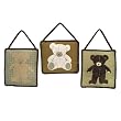 Eddie Bauer Wall Hanging Teddy Bear
