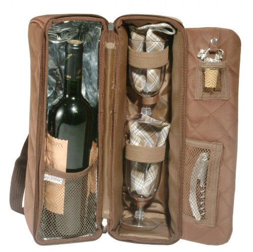 Picnic Gift Solana Two Person Wine Tote