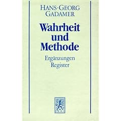 Gesammelte Werke, Bd.2, Wahrheit und Methode. Erg�nzungen, Register.