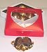 Gourmet Food : Scott's Cakes 1/2 Pound Dark Chocolate Covered Caramels in a Heart Box