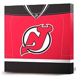 NHL New Jersey Devils Dark Jersey Canvas Print (20 x 20)