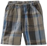 Charlie Rocket Baby-boys Infant Plaid Utility Short