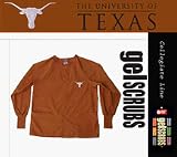 Texas Longhorns Scrub Style Nursing Jacket from GelScrubs - B000BJKEI8