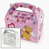 Color Your Own Valentine Mail Boxes - Craft Kits & Projects & Color Your Own