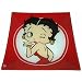 Betty Boop Glass Plate Blowing Kiss Style - 10.5 Inches