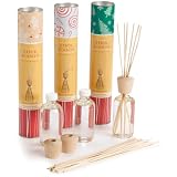Stick Scents Diffusers, 4-Ounce Bottles, Holiday Variety Pack of 3