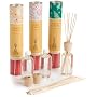Stick Scents Diffusers, 4-Ounce Bottles, Holiday Variety Pack of 3