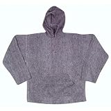 Earth Ragz - Hooded Button Neck Pullover Jacket