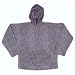 Earth Ragz Recycled Fibers - Hooded Baja Style Jacket - Heather Grey