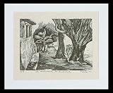 'Almond Trees on the Boulevard'