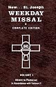 The New Saint Joseph Weekday Missal: Advent to Pentecost/920-09 (Saint Joseph Weekday Missal)
