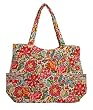 Vera Bradley Pleated Tote Hope Garden