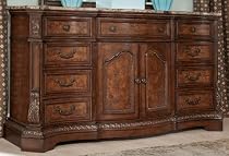 Big Sale Old World Dresser in Brown by Ashley Furniture