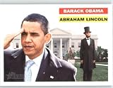2009 Topps American Heritage Heroes SHORTPRINT Trading Card #133 Abraham Lincoln / Barack Obama Kindred Heroes / Baseball Card in Mint Condition - Shipped in a protective screwdown display case!