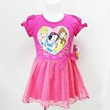 Disney ディズニー プリンセス レーススカート付 ワンピース - 2才