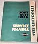 1978 Chevrolet Light Duty Truck Factory Shop Manual (1/2, 3/4, 1 Ton, Blazer, SportVan & More)