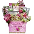 Art of Appreciation Gift Baskets to Mom with Love Tea and Cookie