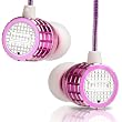 BOQARI Q1 Metal Earbuds Headphones with Travel Case (Framboise Pink)