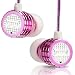 BOQARI Q1 Metal Earbuds Headphones with Travel Case (Framboise Pink)