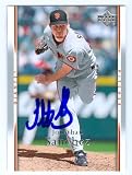 Jonathan Sanchez Autographed/Hand Signed Baseball Card (San Francisco Giants) 2007 Upper Deck Baseba