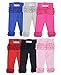 RuffleButts® Infant / Toddler Girls Solid Everyday Leggings w/ Ruffles