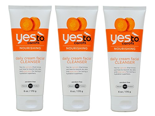 Yes to Carrots Nourishing Daily Cream Facial Cleanser 6 oz (170 g)