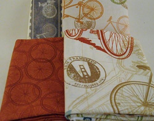 Enjoy the Ride - Bicycle Fat Quarter Bundle By Quylte