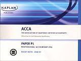 P1 Professional Accountant PA: Pocket Notes
