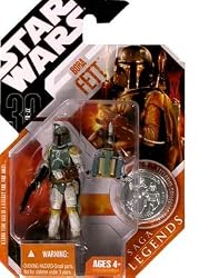 Star Wars 30th Anniversary Saga 2007 Legends Action Figure Wave 2 #11 Boba Fett