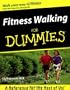 Fitness Walking For Dummies