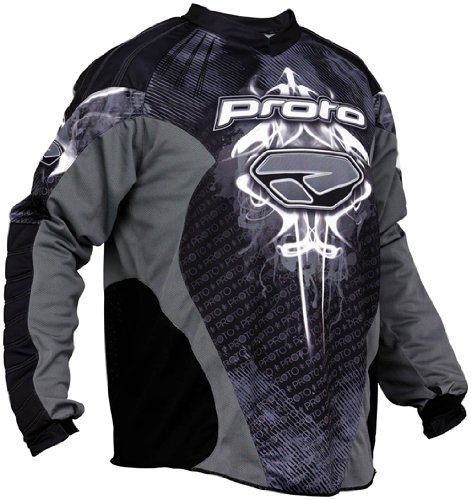 Proto 2009 Men's Paintball Jersey - Grey