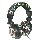 iHip Free Love DJ Headphones IP-DJPEACE