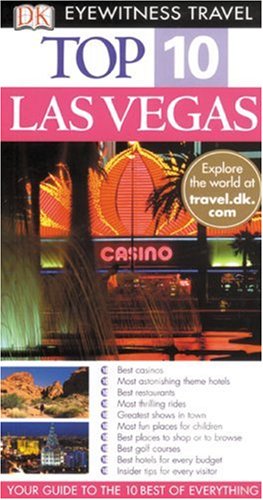 City Travel Guides Discounted  Books : Eyewitness Top 10 Travel Guide to Las Vegas (Eyewitness Travel Top 10)