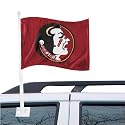 Florida State Seminoles (FSU) Garnet Car Flag