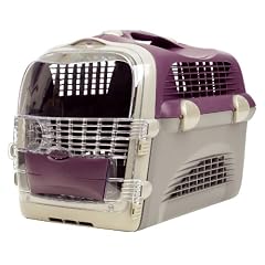 Catit 50780 Design Cabrio Transportbox weinrot / grau