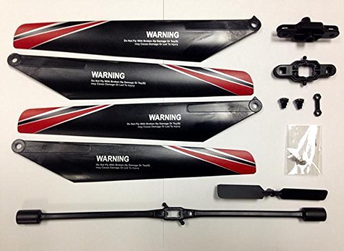 Crash Kit Main Blades Tail FlyBar Set for Haktoys® HAK736 and HAK738C 2.4GHz Large 30