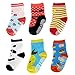 Toptim® Baby Socks Non-skid Cozy Socks for Infants and Toddlers （12 Pairs ）