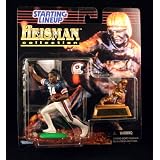 BO JACKSON / AUBURN UNIVERSITY TIGERS * 1997 NCAA College Football HEISMAN COLLECTION Starting Lineup Action Figure, Football Helmet & Miniature 1985 Heisman Memorial Trophy
