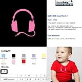 Pink Headphones Baby Short Sleeve Lap T
