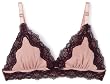 Intimo Women's Micro Bralette with Contrast Lace - 61338
