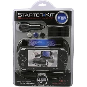 PSP Starter Kit 15 In 1 Black by DreamGear
