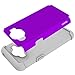 OEAGO Samsung Galaxy J3 6 (2016) Case, Galaxy J3 V J3V Case, Galaxy Sky Case, Galaxy Amp Prime Case, Galaxy Express Prime Case, Galaxy Sol Case, Shock-Absorption Dual Layer Protective Cover - Violet