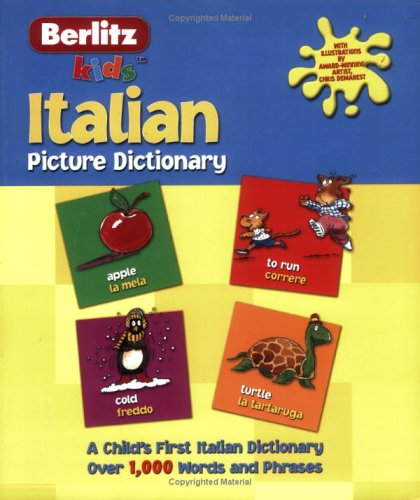 City Travel Guides Discounted  Books : Berlitz Kids Italian Picture Dictionary (Berlitz Picture Dictionaries)