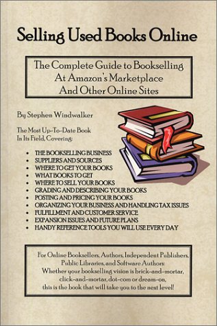 City Travel Guides Discounted  Books : Selling Used Books Online: The Complete Guide to Bookselling at Amazon's Marketplace and Other Online Sites