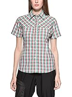 Salewa Camisa Mujer Sira Dry Am W (Verde / Rojo)