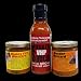 Three Pack of Our Hot Spicy Sauces. One Each of Murder MustardTM, Honey Fire MustardT...